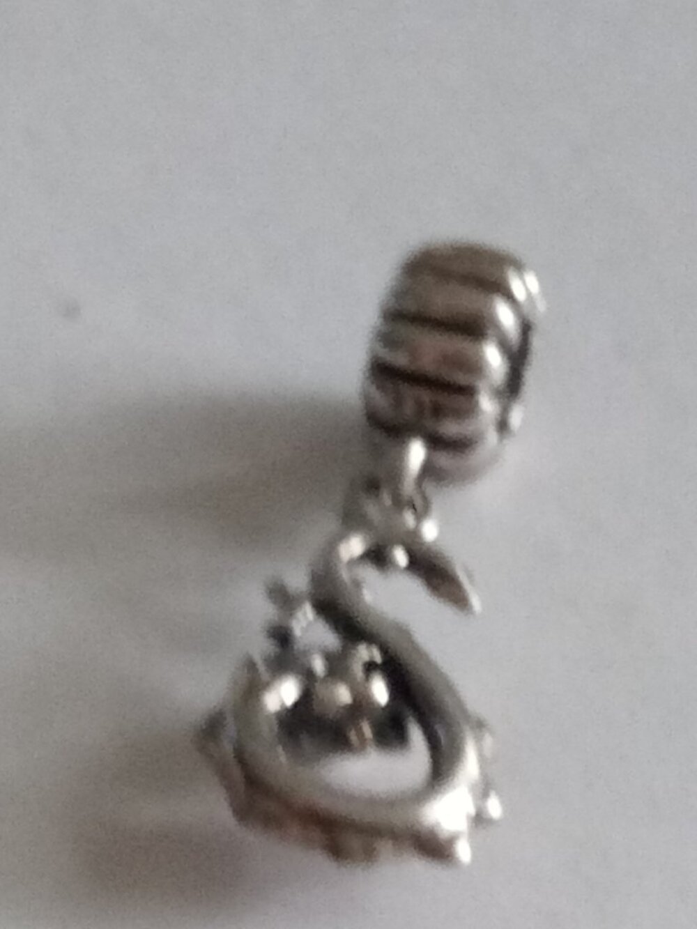 Pandora RETIRED Silver 925 Chinese Zodiac Dragon in Pandora Box 790991 - Picture 4 of 7